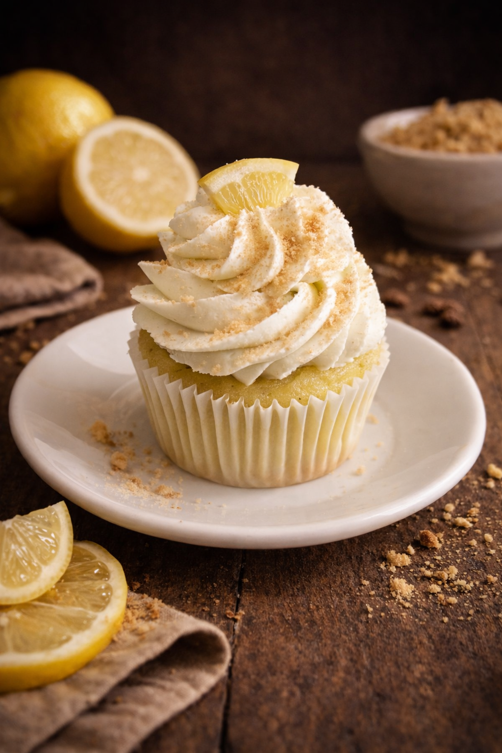 Cupcake pay de limón SanVal